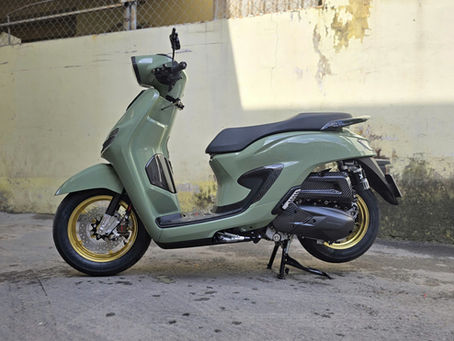 Honda Stylo 160 sơn áo Xanh Bơ