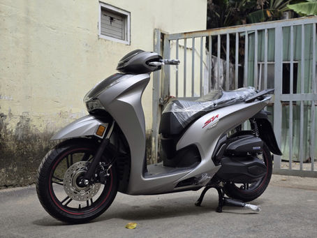SH350 sơn áo Xám mờ