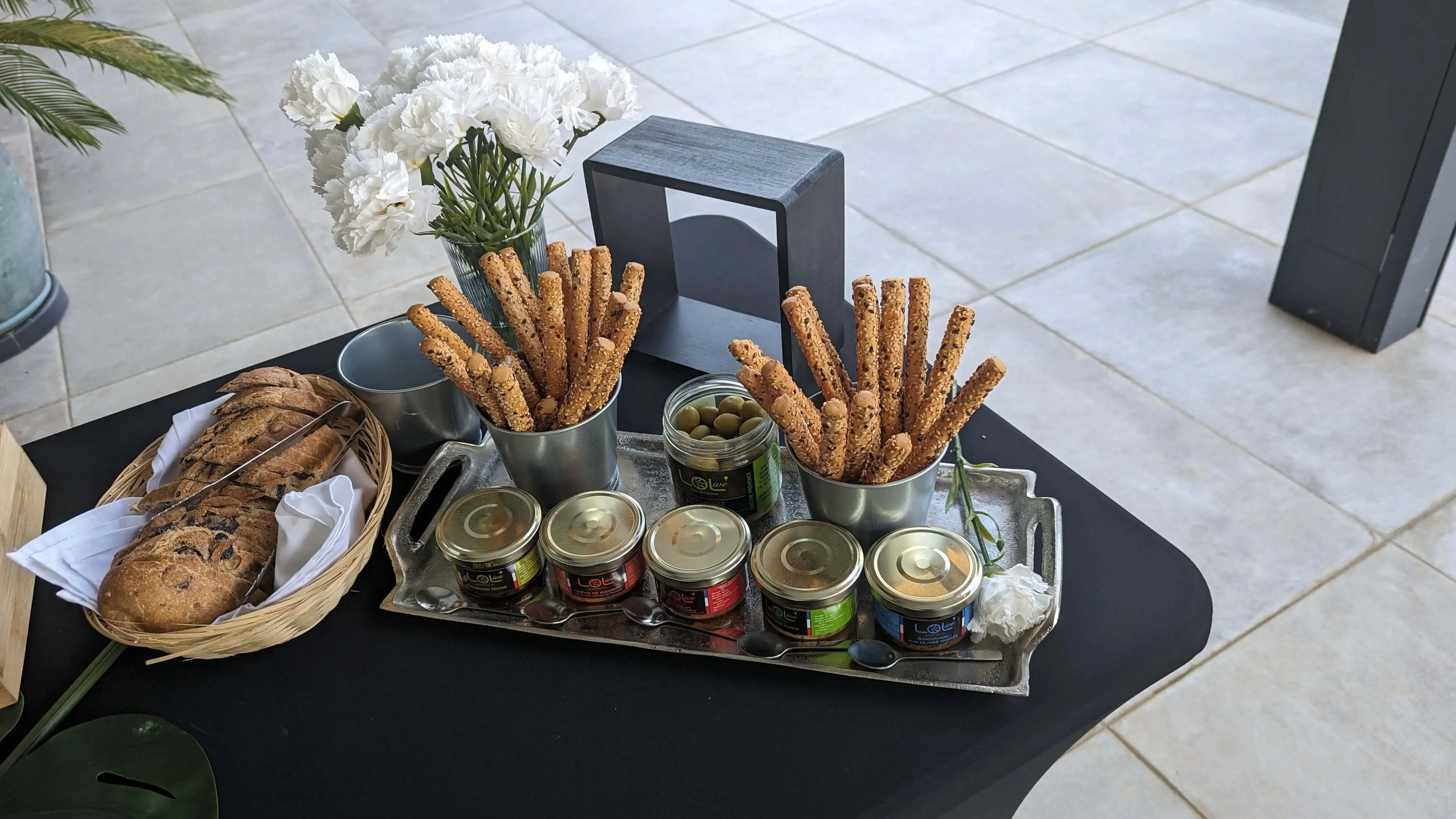 Buffet d’un chef et traiteur à domicile – Chef privé à Aix-en-Provence, Avignon, Arles et dans le Luberon.