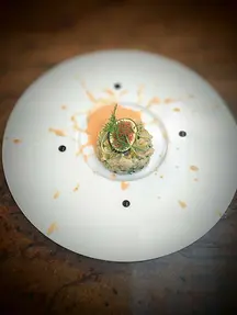 Traiteur en Provence, traiteur Aix-en-Provence, traiteur Avignon, traiteur Arles, traiteur Lubéron, traiteur PACA, Tartare de St Jacques à la figue