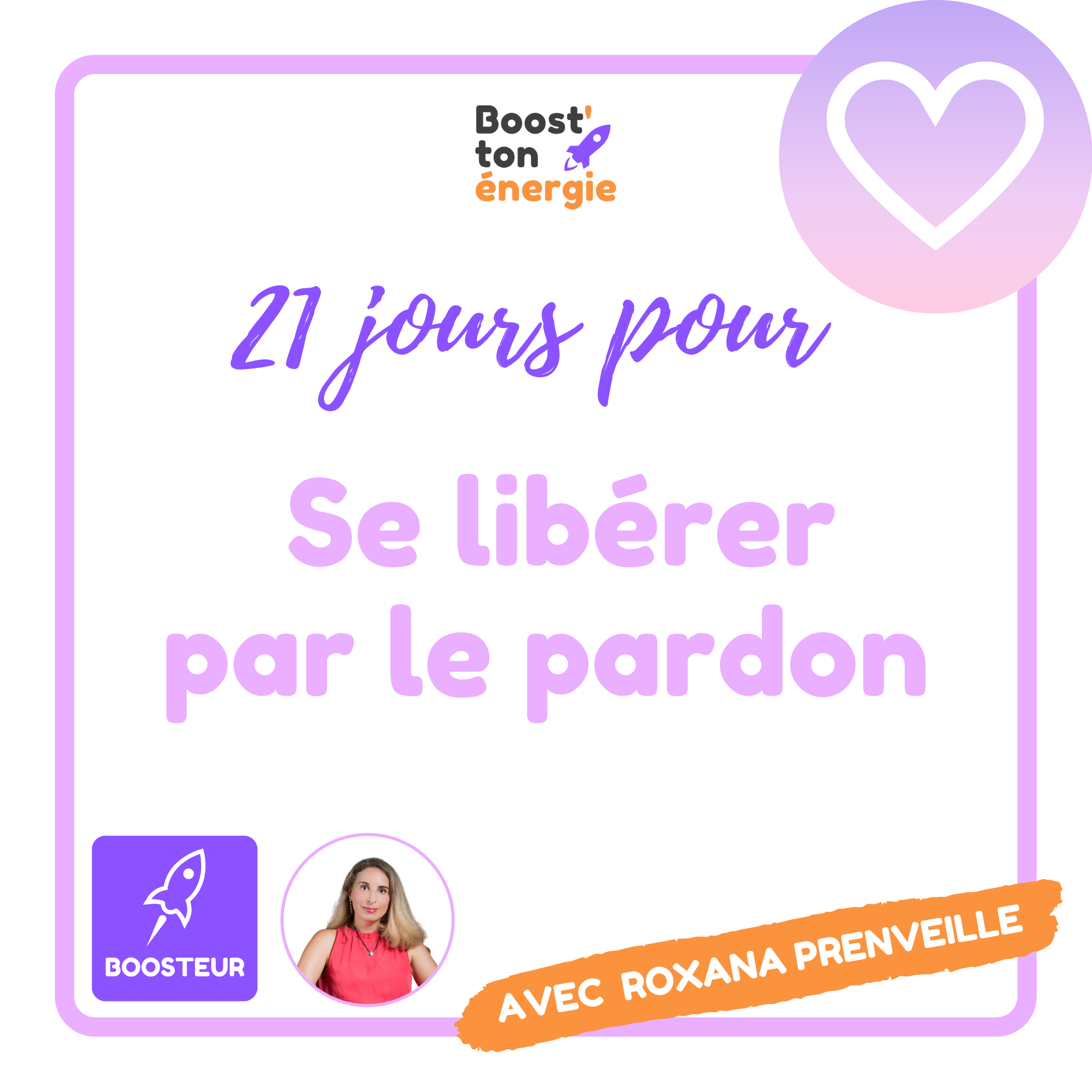 21 jours pour se libérer par le pardon