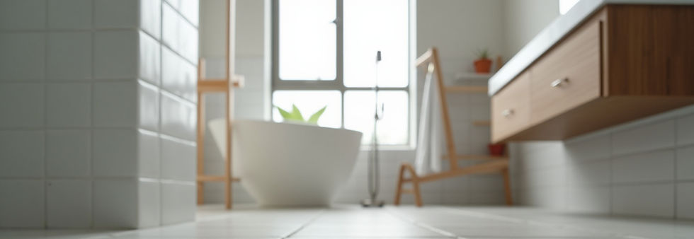 Pose de céramqiue dans Portneuf, Salle de bain moderne carrelage clair