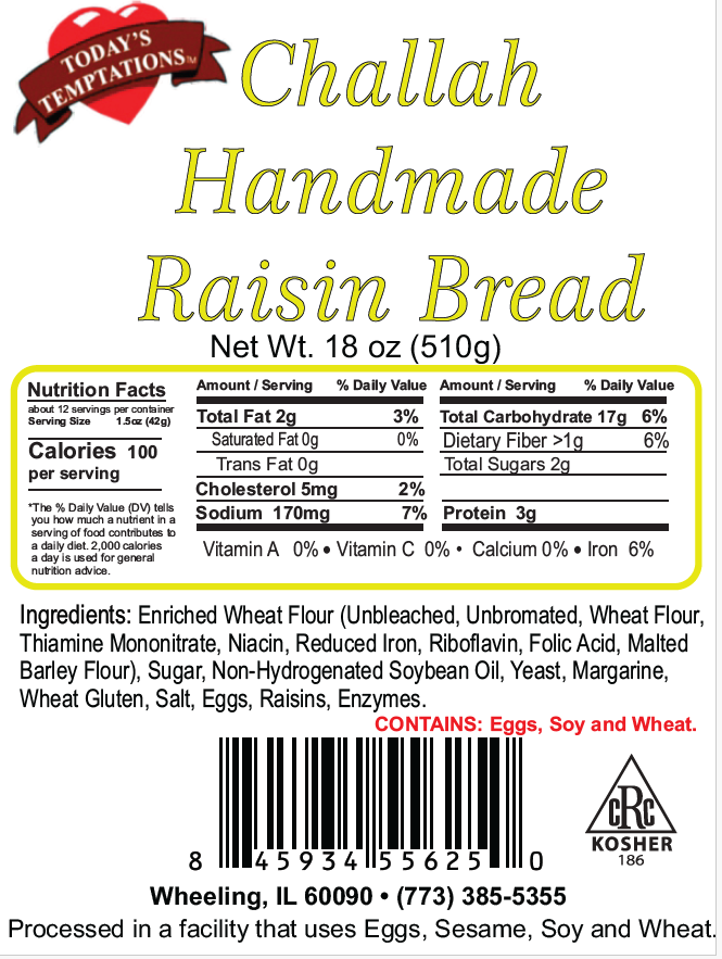 Miniatura: Challah Braid ASST. 18 OZ
