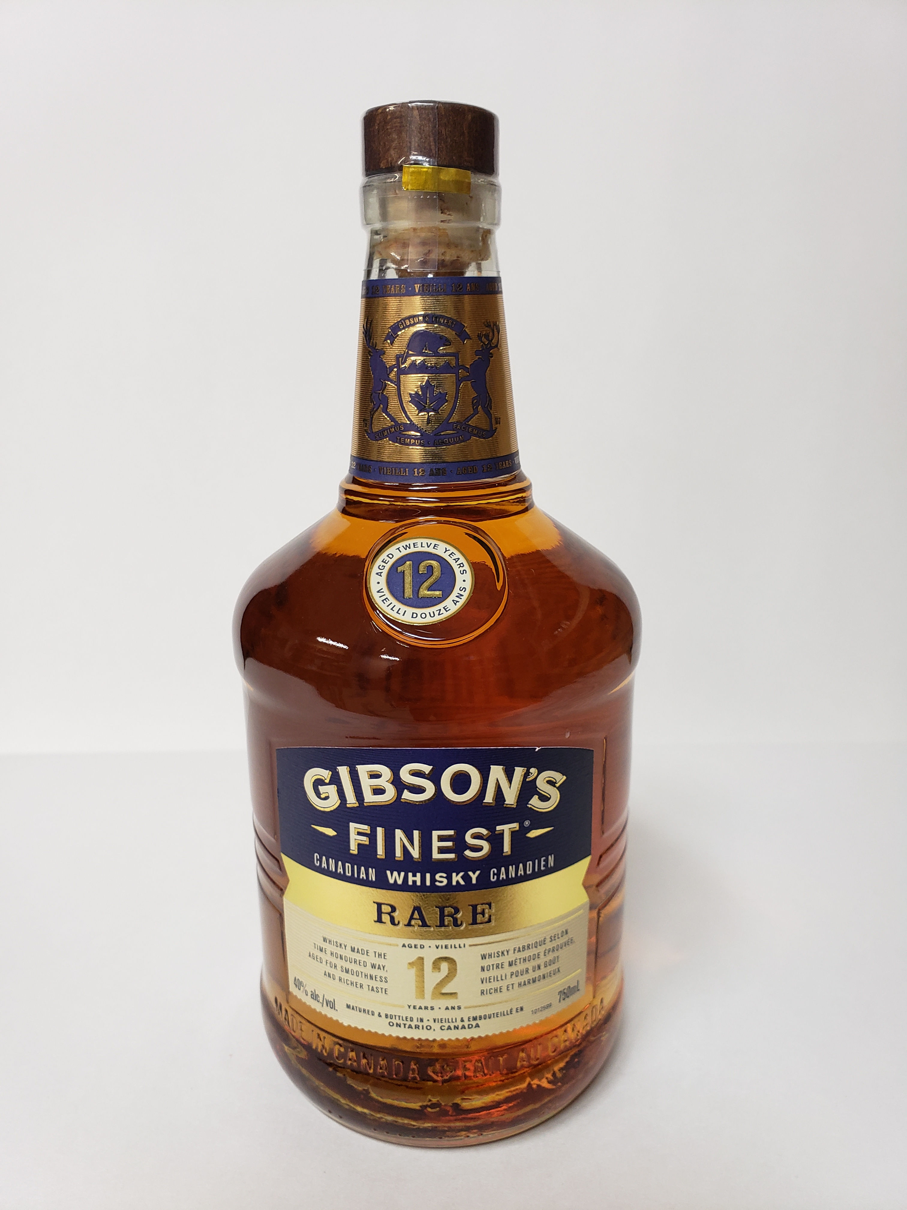 GIBSON'S FINEST RARE CANADIAN WHISKY