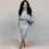 Thumbnail: Two piece Dress and Crop sweater