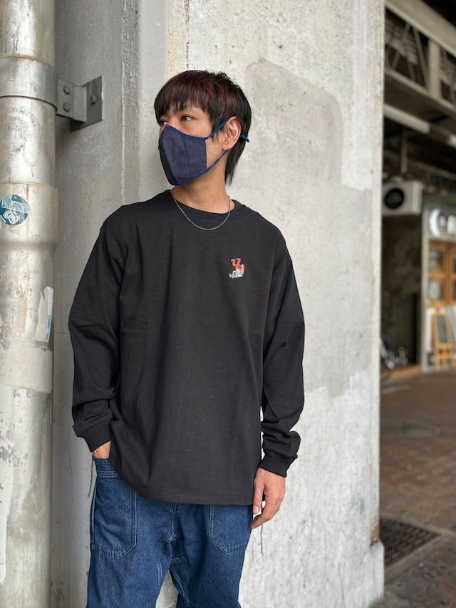 サムネイル： 【ATELANE】パイルドライバー刺繍 L/S Tee