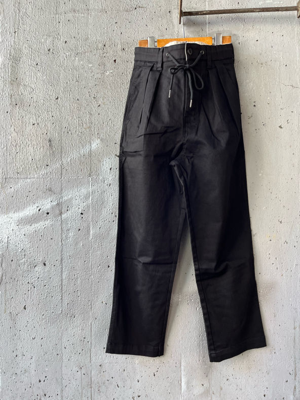 【Ranch Standard】ストレッチデニム フレンチミル 2タックトラウザー