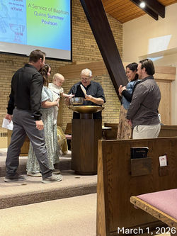 Quinn S. Poulson Baptism
