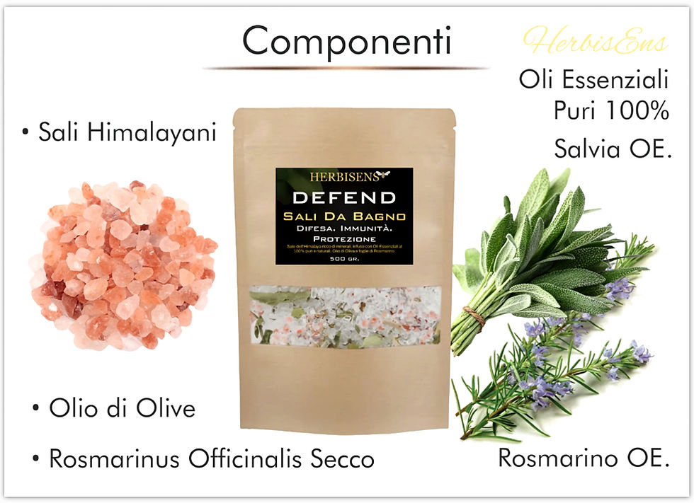 Thumbnail: DEFEND. SALI DA BAGNO (500g).  DIFESA IMMUNITARIA.