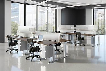 SS41: person 24 x 72 sit/stand workstation