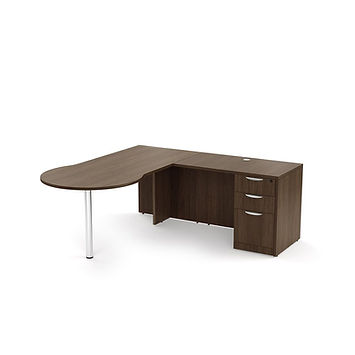 L05.5A: Conference bullet L-desk