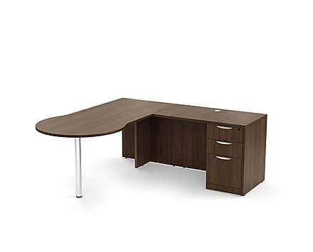 L05.5A: Conference bullet L-desk