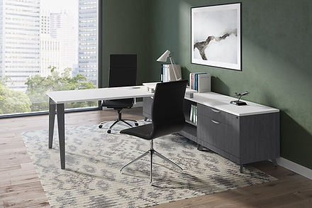 L14.5A: L-desk workstation