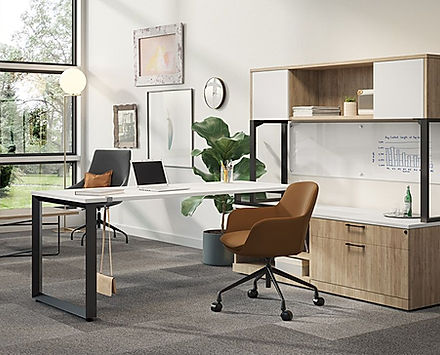 L14.6A: L-desk workstation