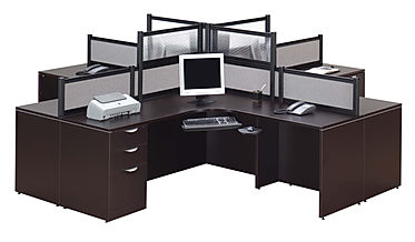 B15: 4-person Borders Workstation