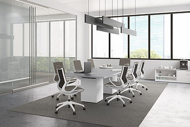CT08.8A: 12' rectangular conference table
