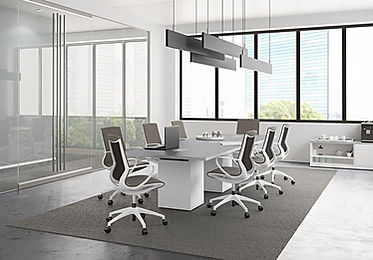 CT08.8A: 12' rectangular conference table