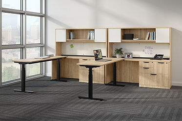 SS15A: 24 x 72 electric sit/stand worksurface
