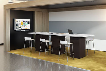 CT10.2A: 12' Cafe height conference table