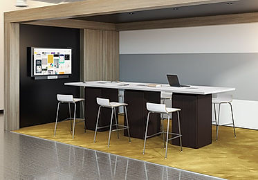 CT10.2A: 12' Cafe height conference table