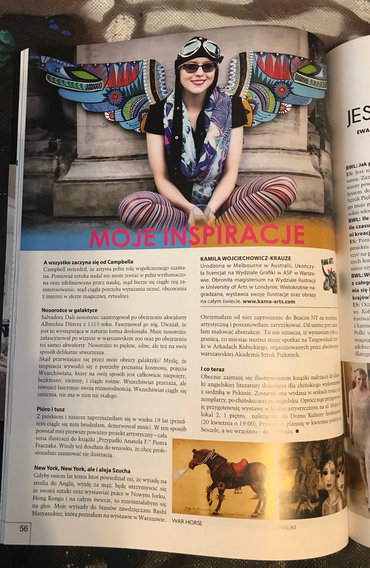 Interview in Businesswoman&Life magazine