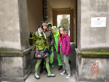 International Frog's Day and Rhino's Bday