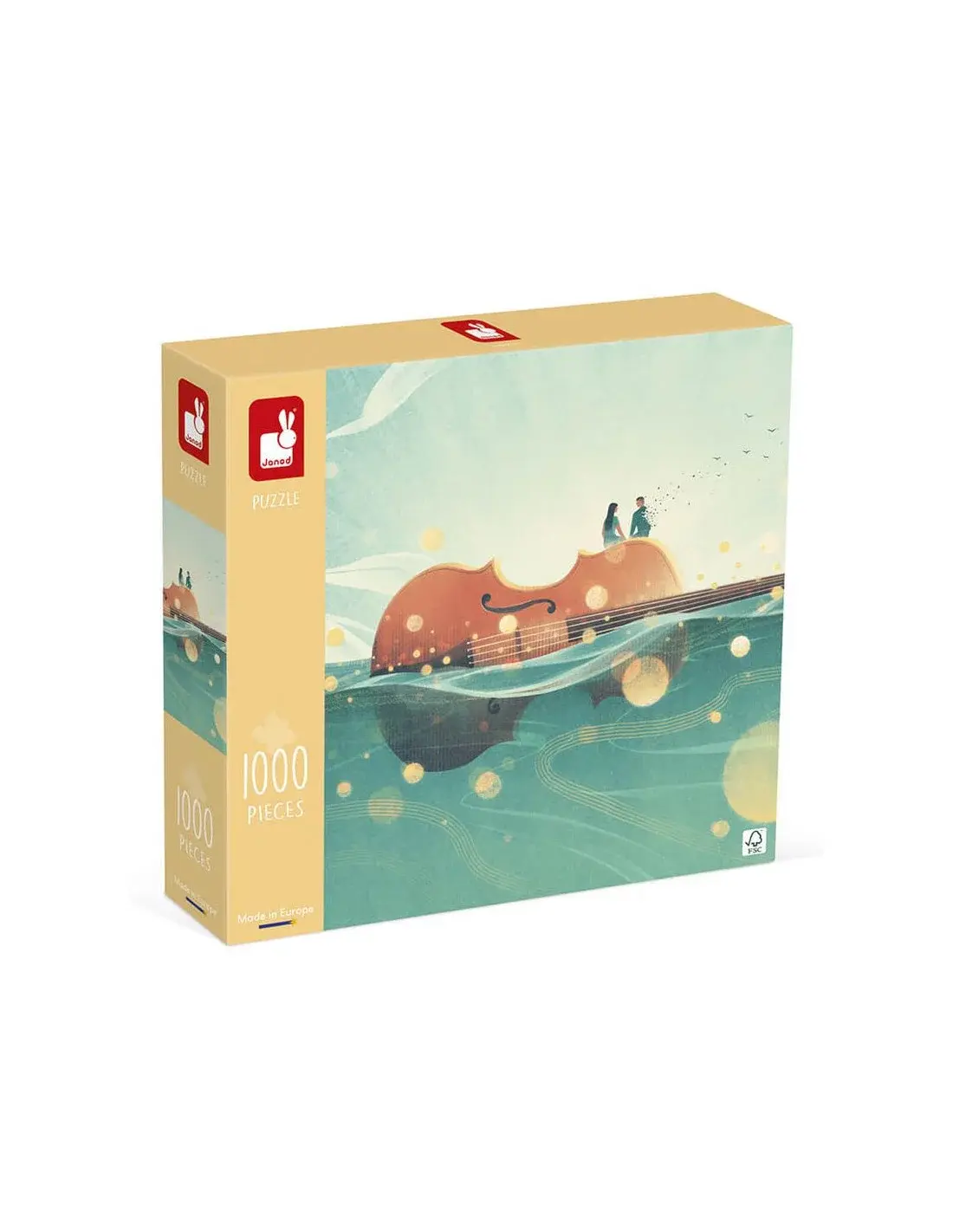 Puzzle romance en mer - Janod