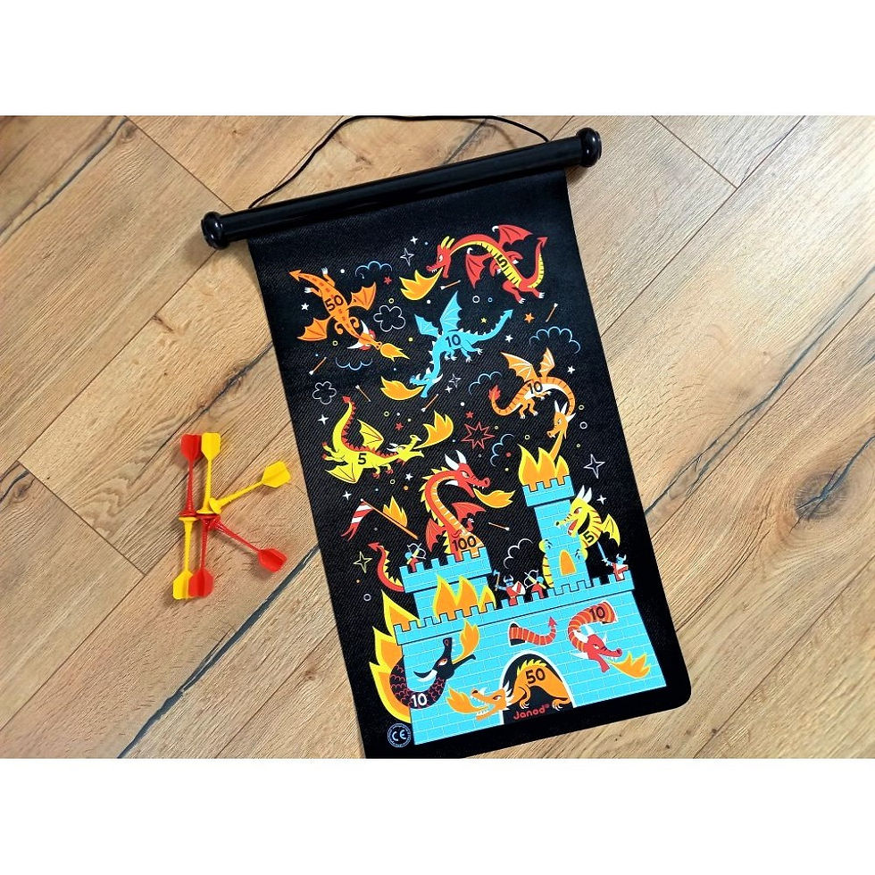 Miniature : Jeu de fléchettes magnétiques - Dragon - Janod