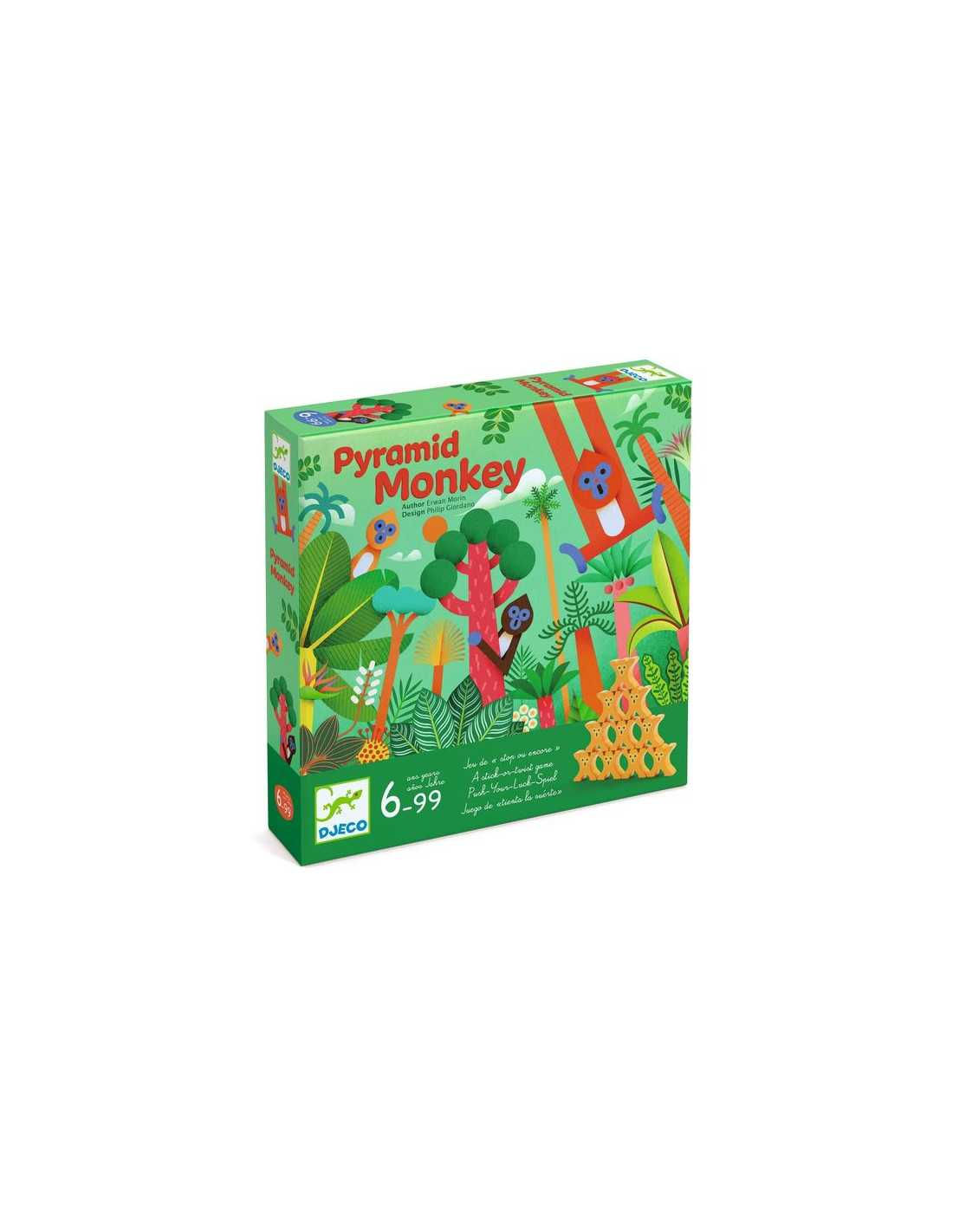 Jeu de Stop ou encore - Pyramid Monkey - Djeco
