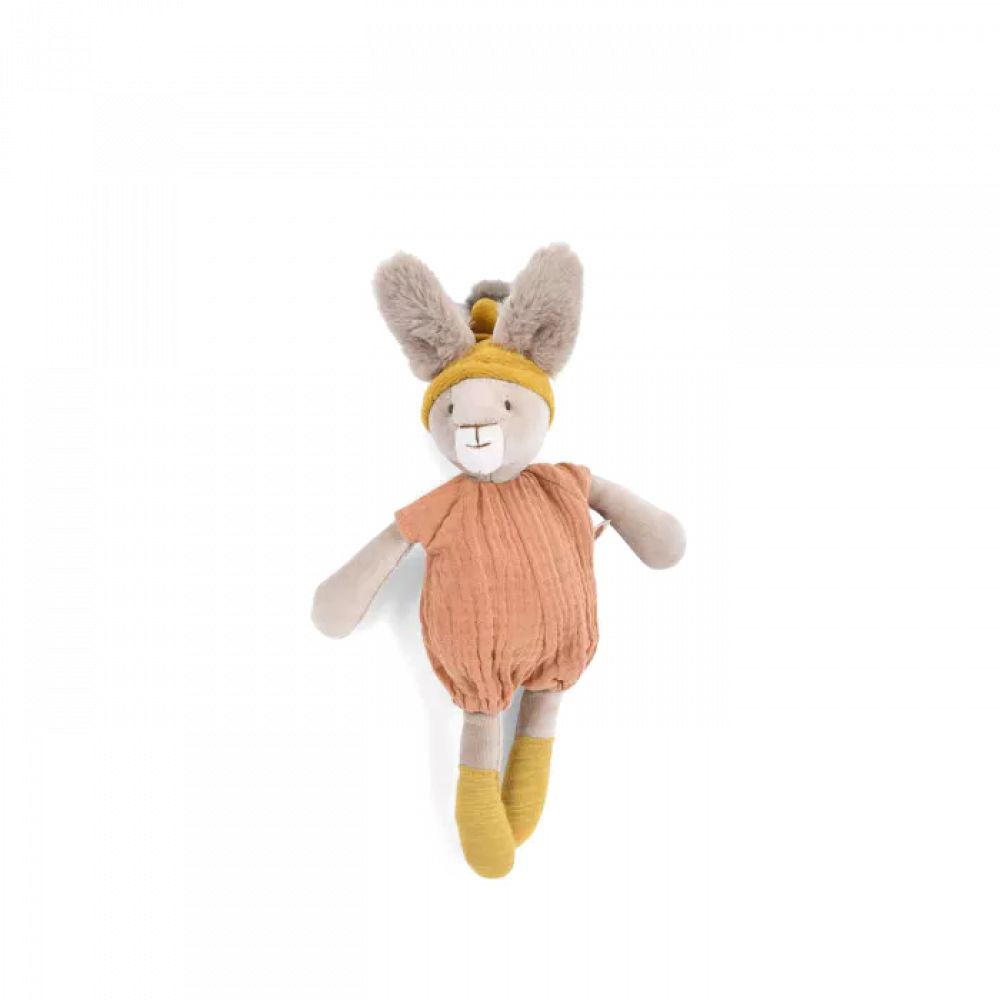 Petite peluche Lapin Argile - Trois petits lapins - Moulin Roty