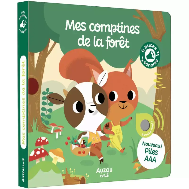 Mes comptines de la forêt - Auzou
