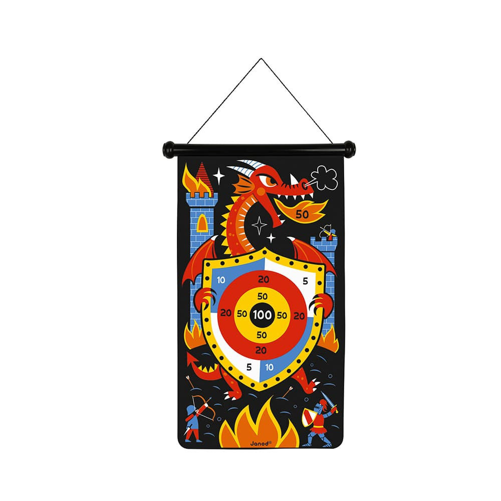 Jeu de fléchettes magnétiques - Dragon - Janod