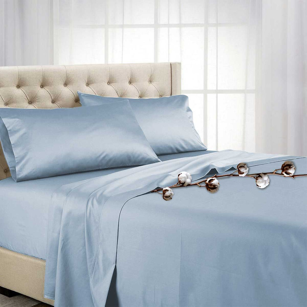 Thumbnail: Dream Luxe 600 Thread Count Giza Cotton Sheet Sets