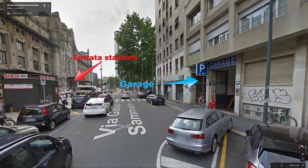 Posteggio milano centrale
