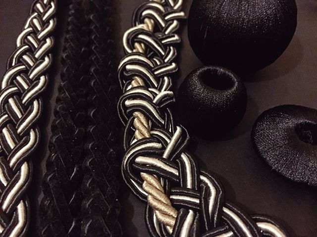braided tie backs