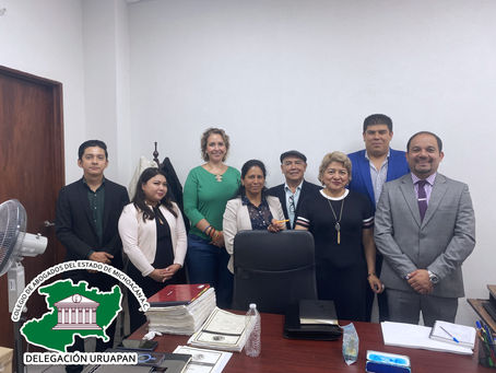 Visita Juzgado Primero Civil de Uruapan.