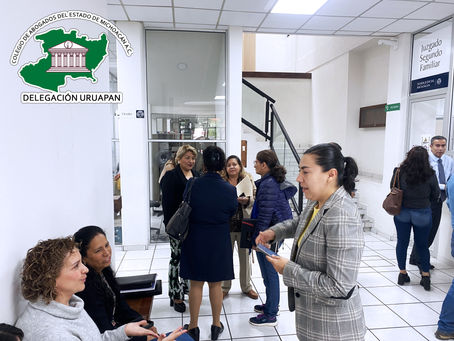 NULA ATENCIÓN A LA PROBLEMATICA QUE SE VIVE EN EL JUZGADO PRIMERO FAMILIAR DE URUAPAN, EN DETRIMENTO