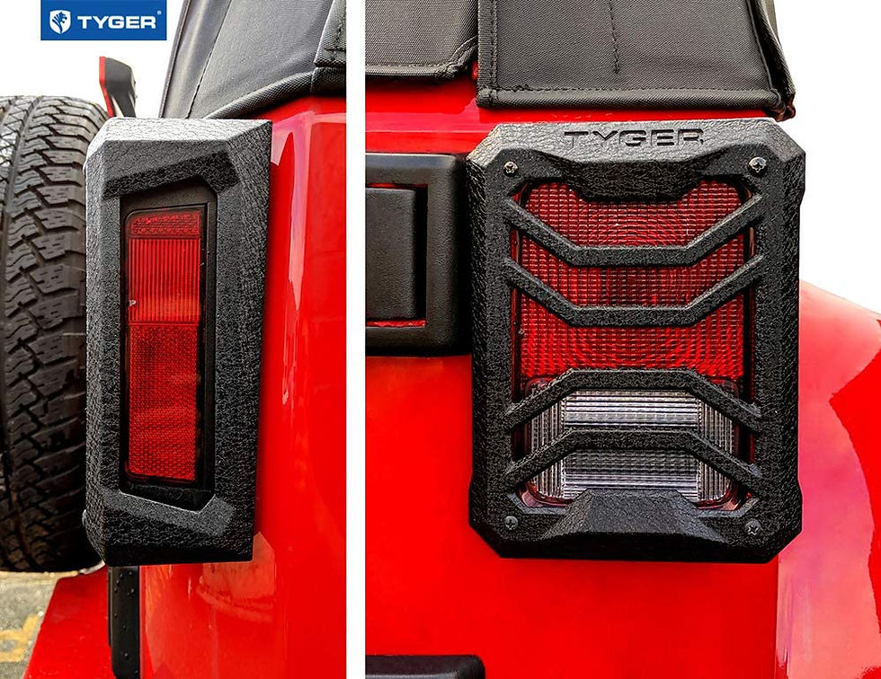 Прев'ю: Jeep Wrangler JK Захист задніх фонарів