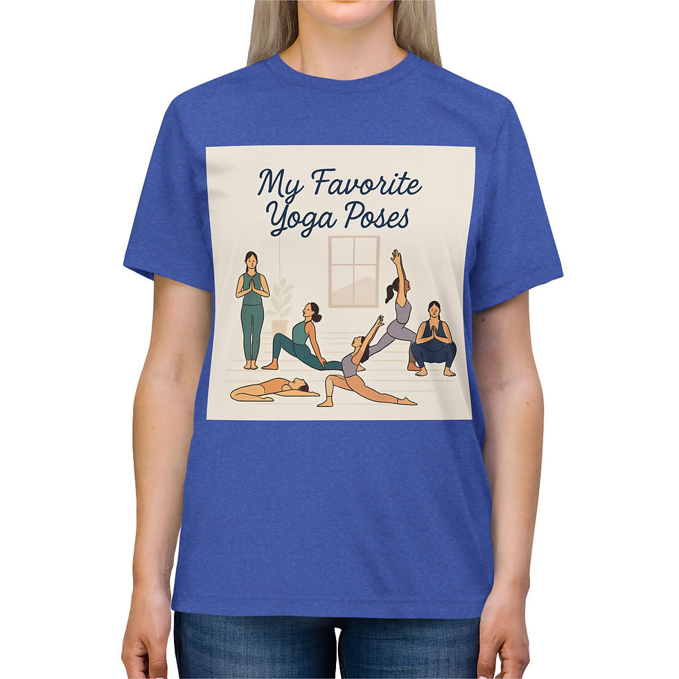 Thumbnail: Yoga Poses Unisex Tee