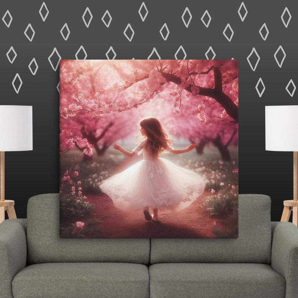 Thumbnail: "Blossom Ballet" Canvas