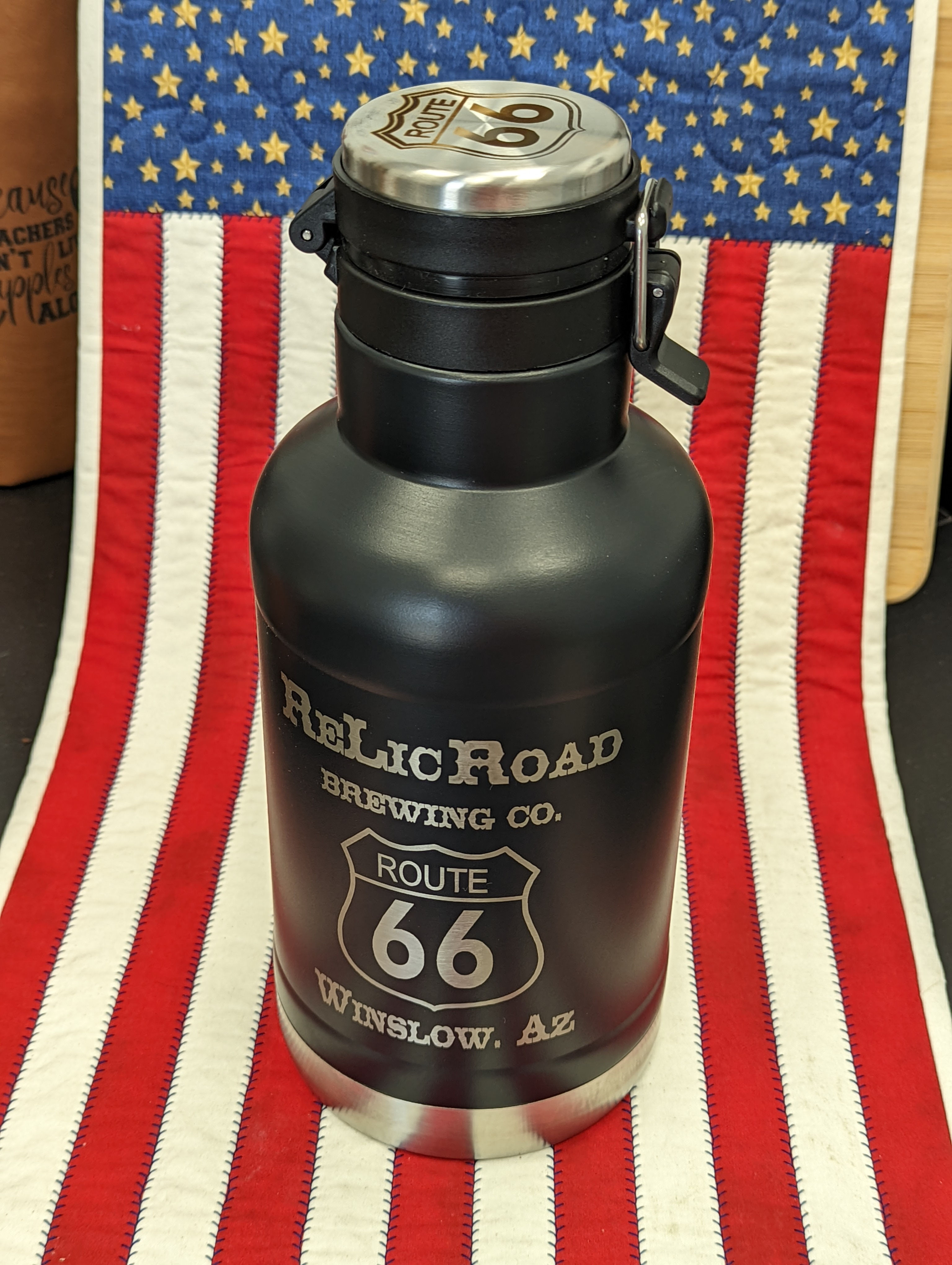 64oz Double Wall Growlers w/ Handle