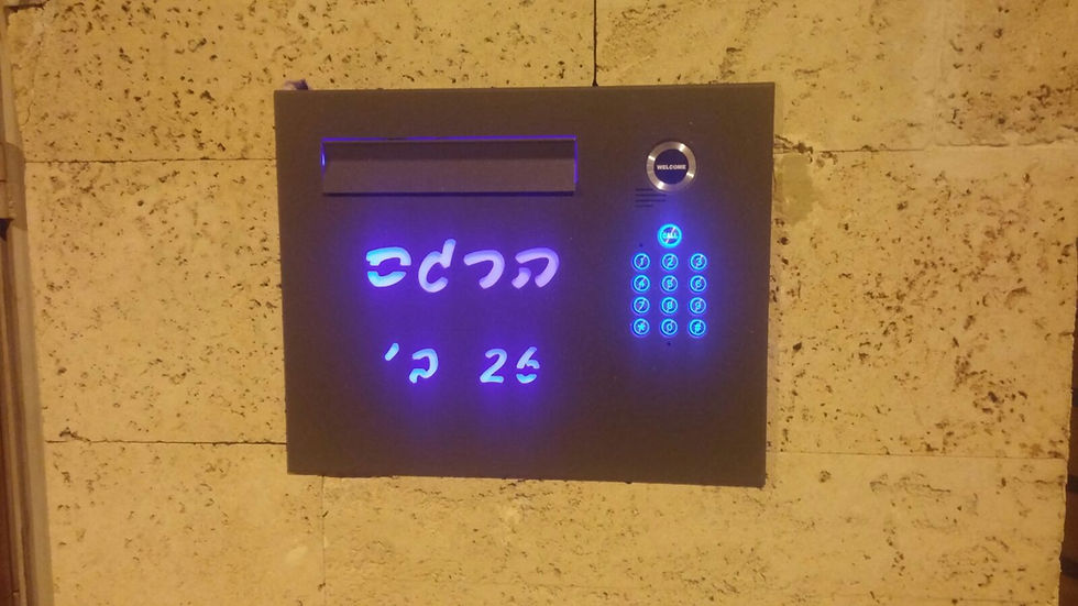 תיבות דואר מעוצבת