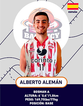 ALBERTO ALEMÁN AGENCIA DE REPRESENTACIÓN Y ASESORAMIENTO DE JUGADORES DE BALONCESTO
