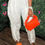 Thumbnail: Fashion Solid Romper Casual Tank Top & Tassel Decor Drawstring Pants Set Skinny 