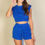 Thumbnail: Cap Sleeve Top And Shorts Sets             