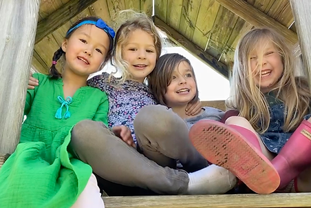 Outdoor playtime at Sprouts Preschool