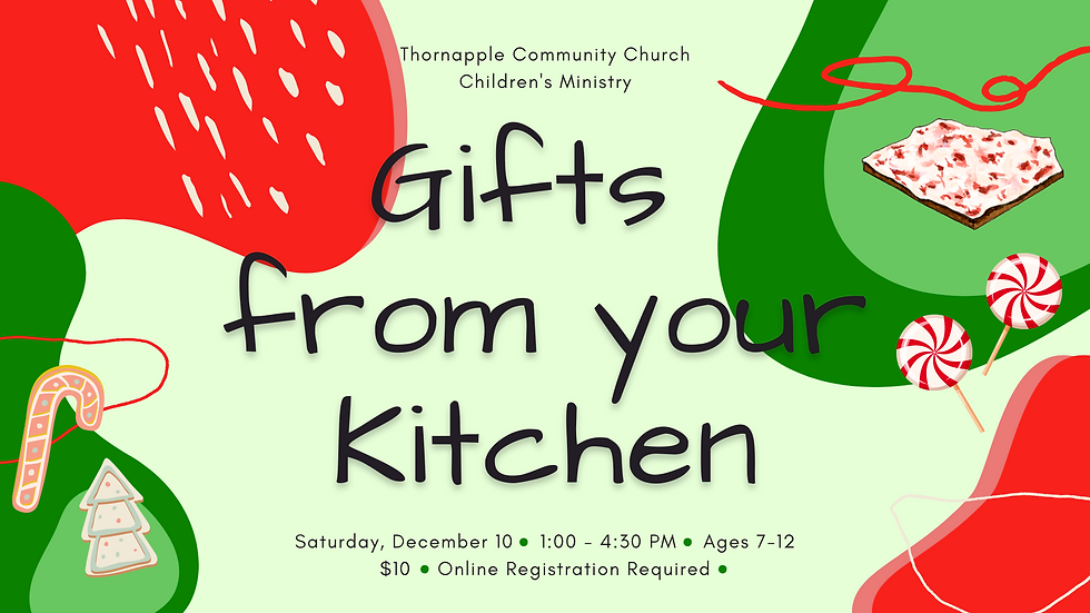 Gifts from your Kitchen