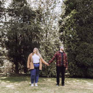 Engagement shoot couple
