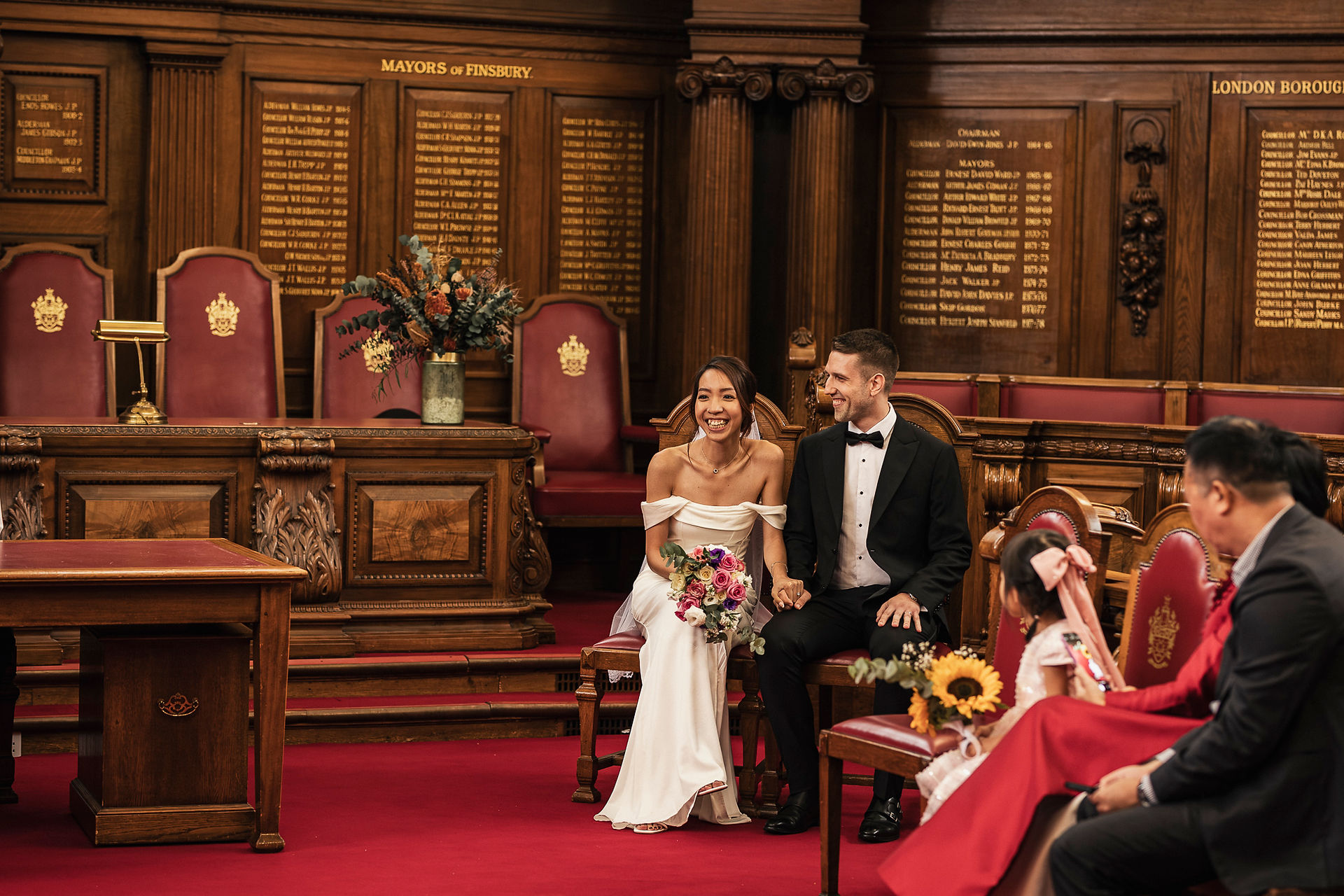 Islington Town Hall Wedding