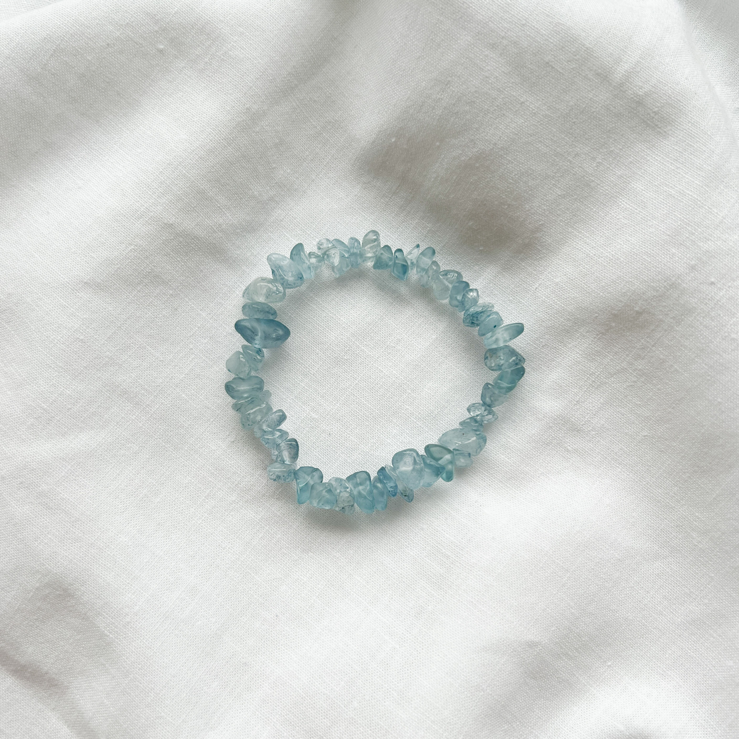 Tumbled Aquamarine Bracelet